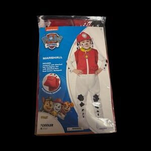 Nickelodeon Paw Patrol Marshall Red and White Costume